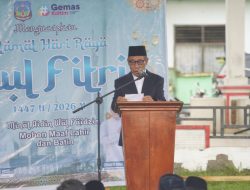 Pemda Koltim Gelar Sholat Idul Fitri 1447 H di Lapangan Nur Latamoro