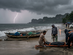 Tragedi di Pantai Tapularamo: Dua Nelayan Konawe Utara Tewas Tersambar Petir