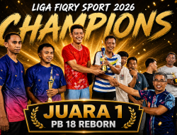 PB 18 Reborn Sabet Gelar Juara 1 Liga Fiqry Sport 2026