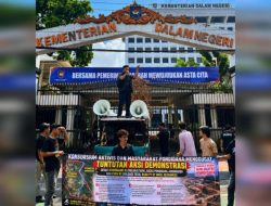 Konsorsium Aktivis dan Masyarakat Pondidaha Gelar Demo di Kemendagri, Desak Penyelesaian Sengketa Tapal Batas