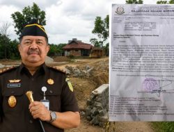 Kejari Konawe Surati Dinas PU, Minta Proyek Pagar CV Sinar Timu Dihentikan