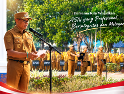Pimpin Apel Gabungan, Bupati Yusran Akbar Ajak ASN dan Warga Sukseskan Gerakan ASRI